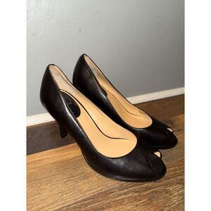 Cole Haan Nike Air Peep Toe Heels Size 8B